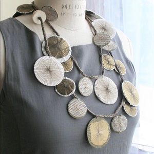 Beyond Threads Platillos Wrap Necklace